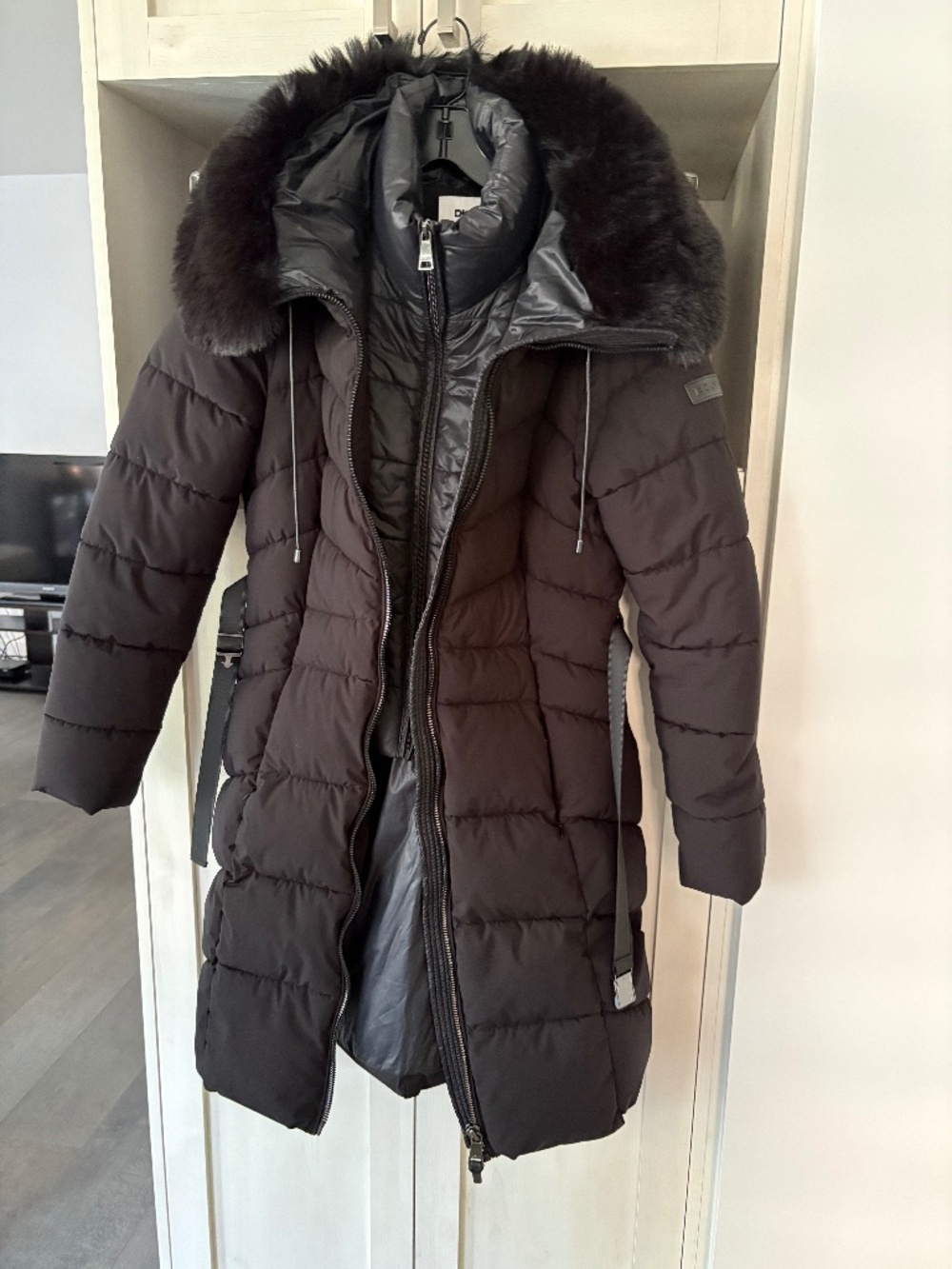 Black coat
